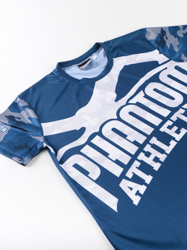 Phantom Athletics Trainingsshirt EVO Warfare - Marineblauw Camo