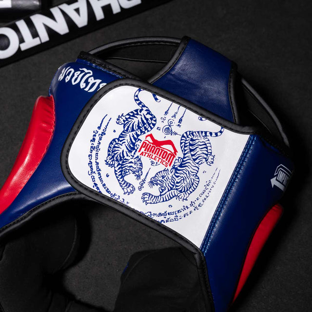 Phantom Athletics Hoofdbeschermer Muay Thai - Blauw
