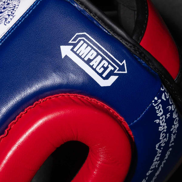 Phantom Athletics Hoofdbeschermer Muay Thai - Blauw