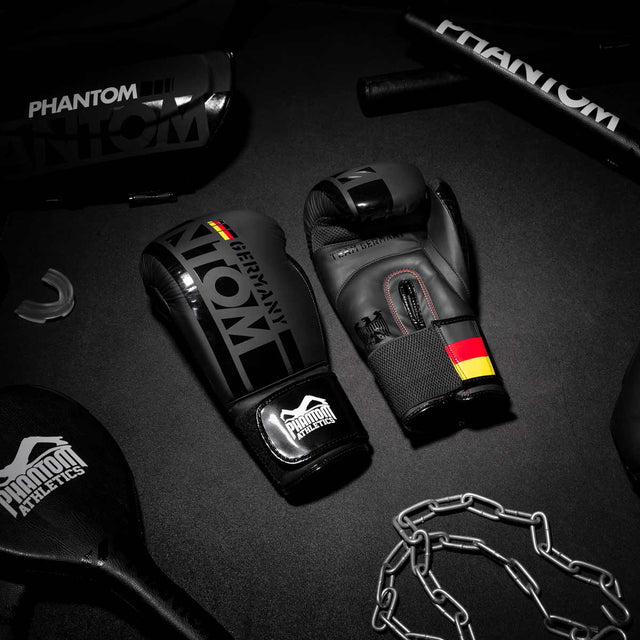Rękawice bokserskie Phantom Athletics Germany – Czarne