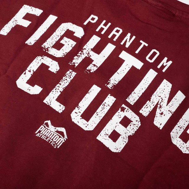 Koszulka Phantom Athletics FIGHTING CLUB Oversize Heavy – Bordowy