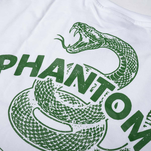 Koszulka Phantom Athletics DON'T TREAD ON ME Oversize Heavy – Biała