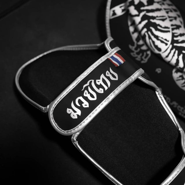Phantom Athletics Scheenbeschermers Muay Thai - Zwart/Zilver