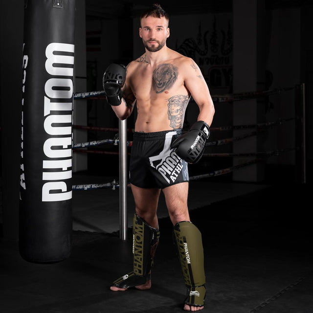 Phantom Athletics Scheenbeschermers APEX Striking - Army