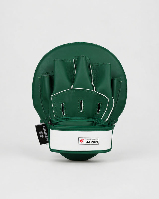 Manoplas de boxe Raiken KAZE – Verde/Branco