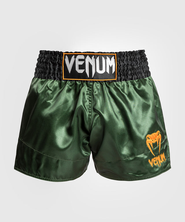Venum Kickboks Broekje Classic 2.0 - Groen/Zwart/Goud