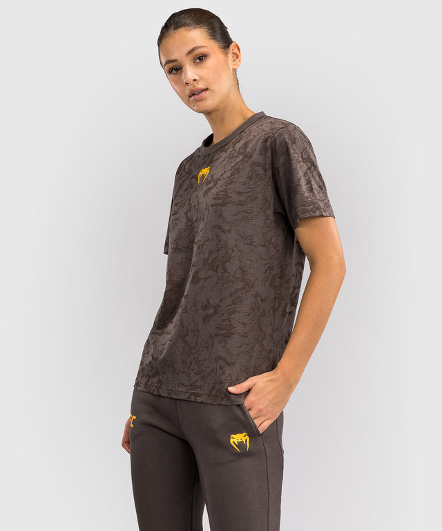 Venum UFC T-Shirt Women's Fusion Fight Week – Brown