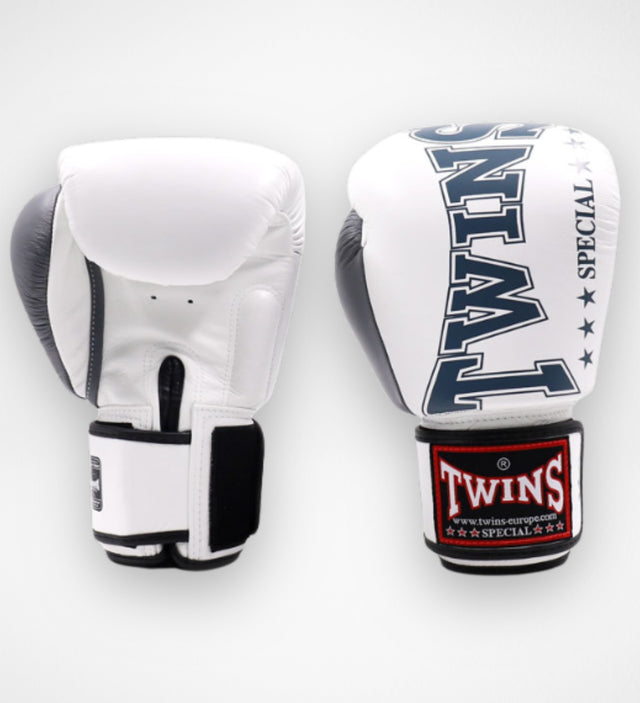 Twins Boxing Gloves BGVL8 - White/Gray