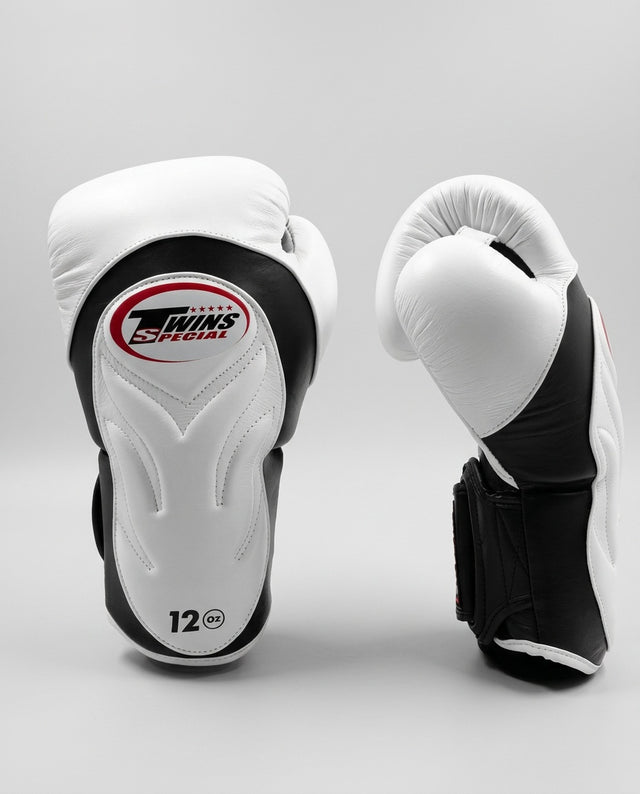 Twins Boxing Gloves BGVL6 - Black/White