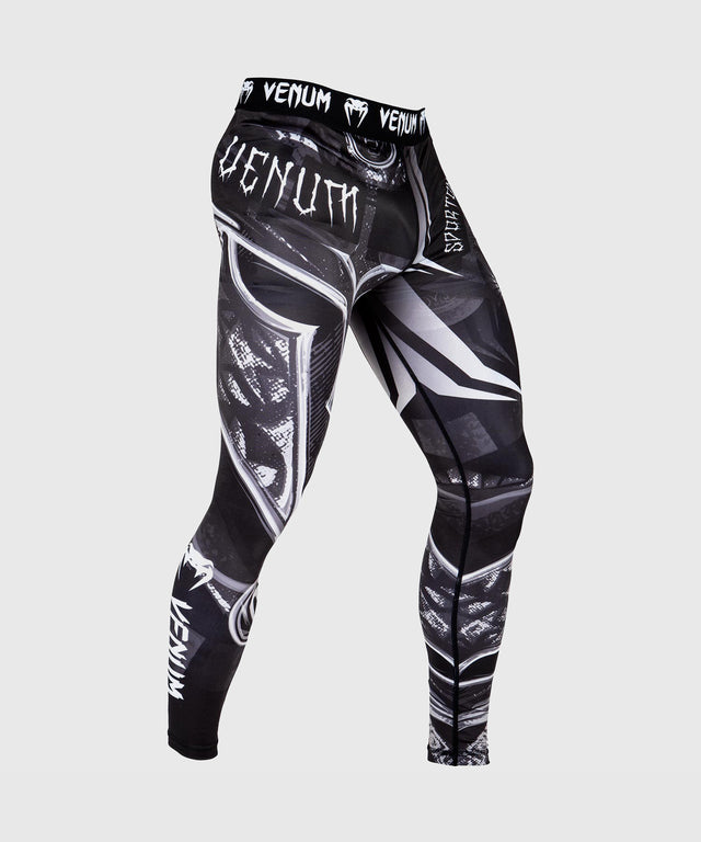 Pantaloni scurți de compresie Venum Gladiator 3.0 – Negru/Gri