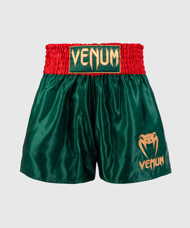 Spodenki do kickboxingu Venum Classic – Deep Forest Green
