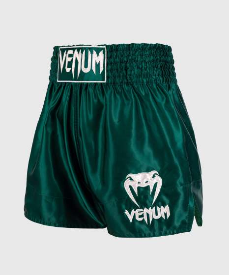 Spodenki do kickboxingu Venum Classic – Forest Green