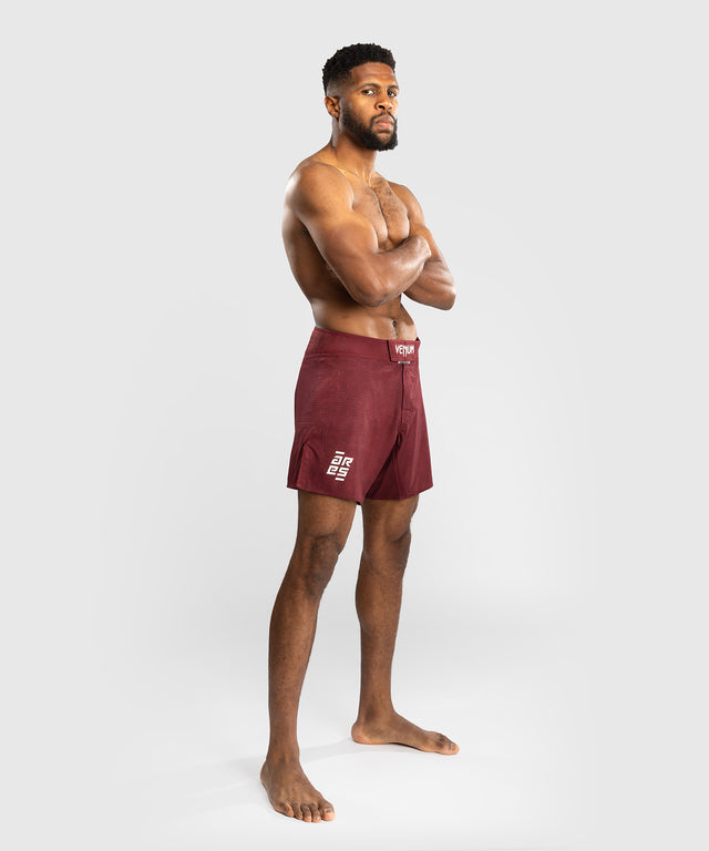 Spodenki MMA Venum x Ares – Bordowe