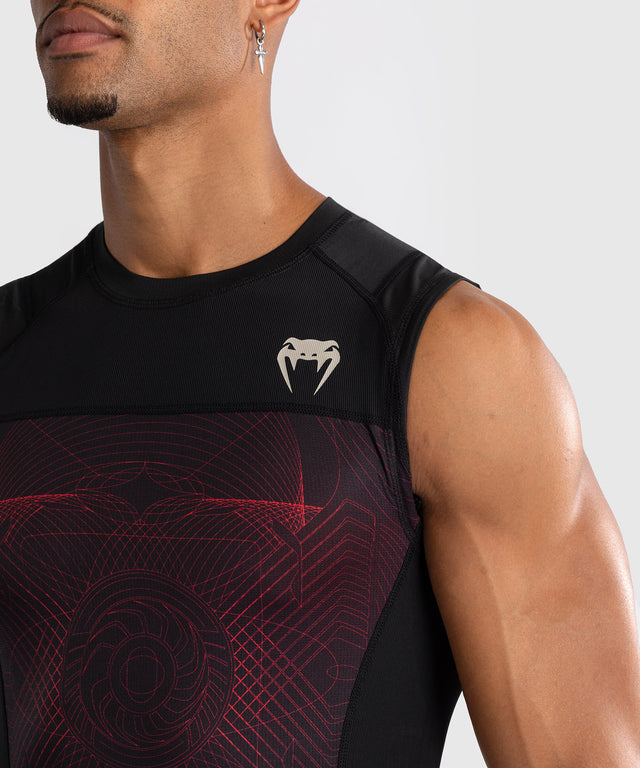 Venum Sleeveless Rashguard G-Fit Air - Black/Red