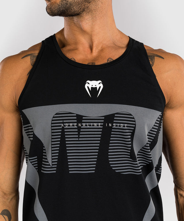Venum Tank Top Adrenaline - Svart/Silver Grå