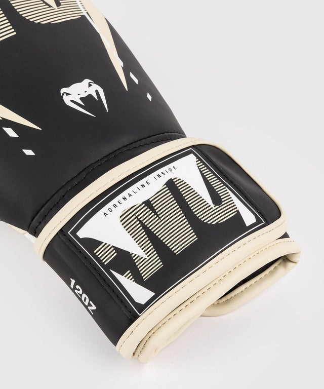 Venum Adrenaline Boxing Gloves - Black/Ivory