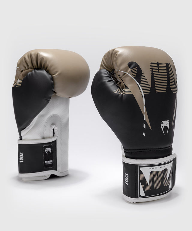 Venum Adrenaline Boxing Gloves - Black/Sand