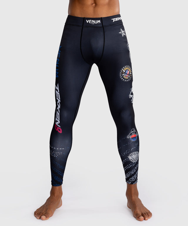 Venum x TEKKEN 8 Spats - Paul Phoenix - Sort/Blå