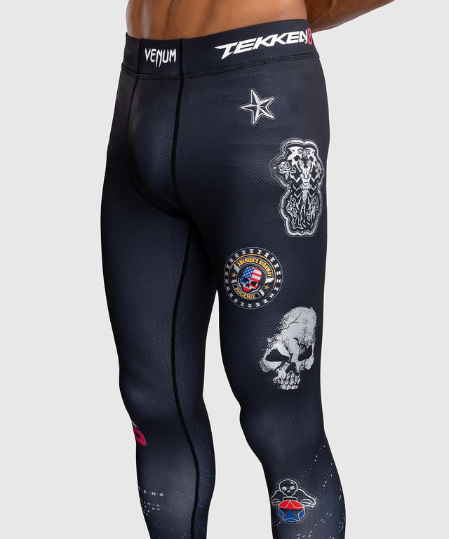 Venum x TEKKEN 8 Spats - Paul Phoenix - Sort/Blå