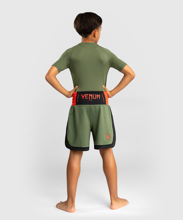 Venum Classic Boksbroek Kinderen - Legergroen/Oranje