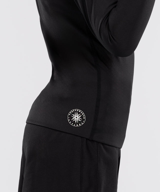 Rashguard Venum Contender Długie Rękawy Dziecięce – Czarny
