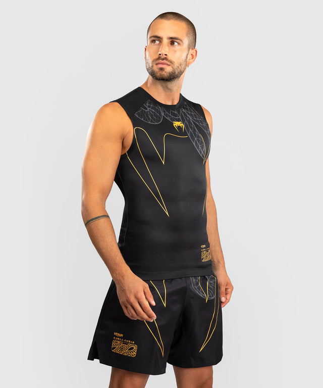 Rashguard bez rękawów Venum Serpenti – Czarny