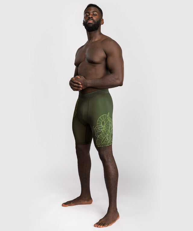 Venum Compression Shorts Serpenti - Khaki Green