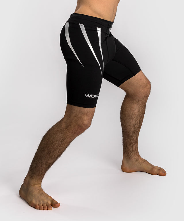 Venum x WOW FC Vale Tudo Shorts - Black/Silver Grey