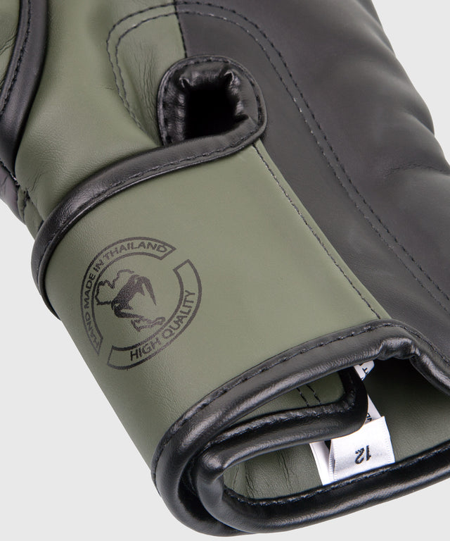 Gants de boxe Venum Elite – Vert/Noir