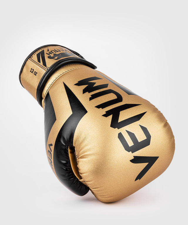 Venum Elite Boxing gloves – Gold/Black