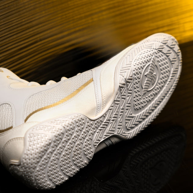 Hayabusa x Mayweather Boksschoenen Champ - Wit/Goud
