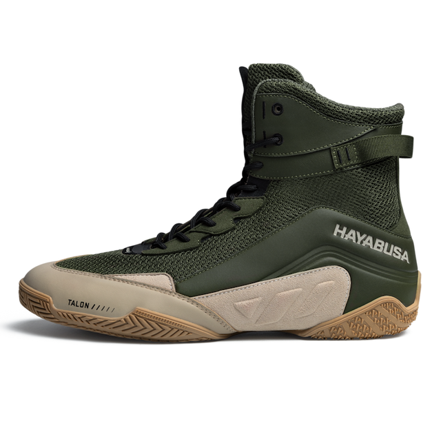 Buty bokserskie Hayabusa Talon – Khaki/Beż