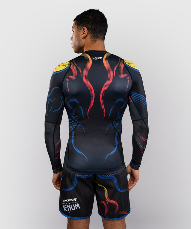 Venum Rashguard TEKKEN 8 Yoshimitsu – Black/Orange – photo 4