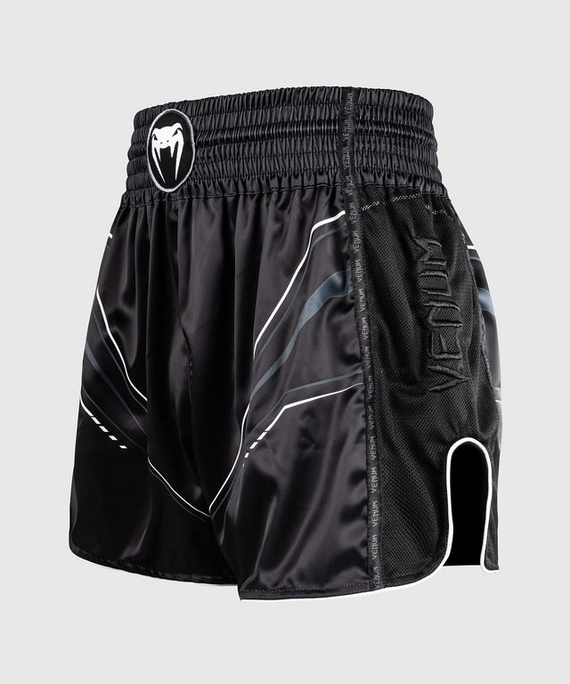 Venum Muay Thai Shorts Streamline - Zwart/Wit