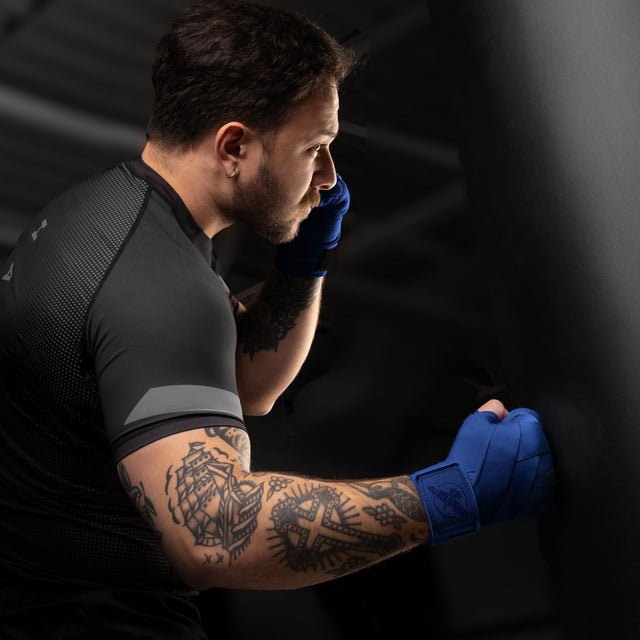 Hayabusa Hand Wraps Knuckle Guard – Blue