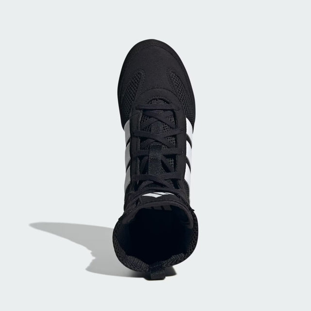 Dziecięce buty bokserskie Adidas Box Hog Classic – Czarne/Białe