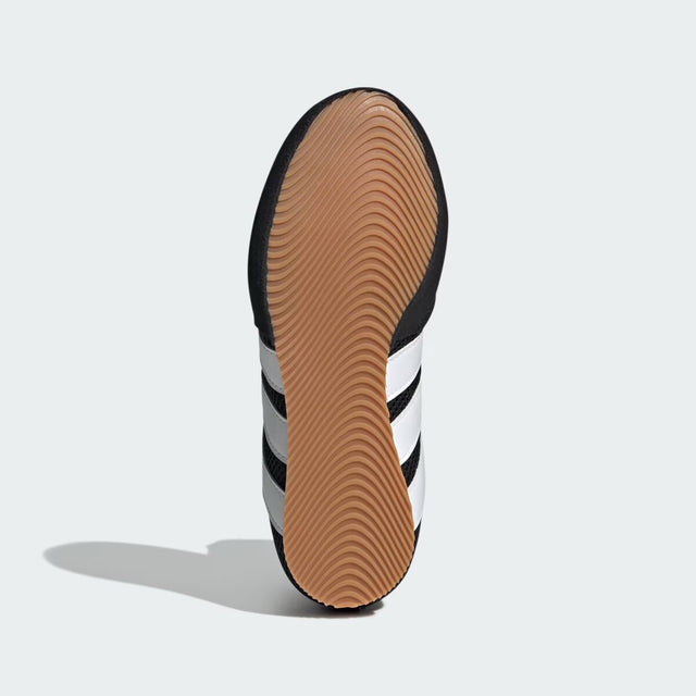 Dziecięce buty bokserskie Adidas Box Hog Classic – Czarne/Białe