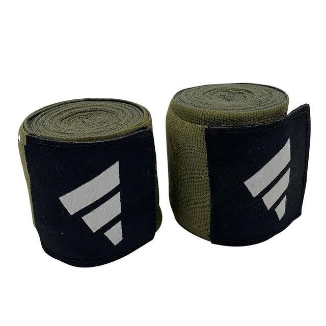 Bandaże bokserskie Adidas – Khaki Zielone