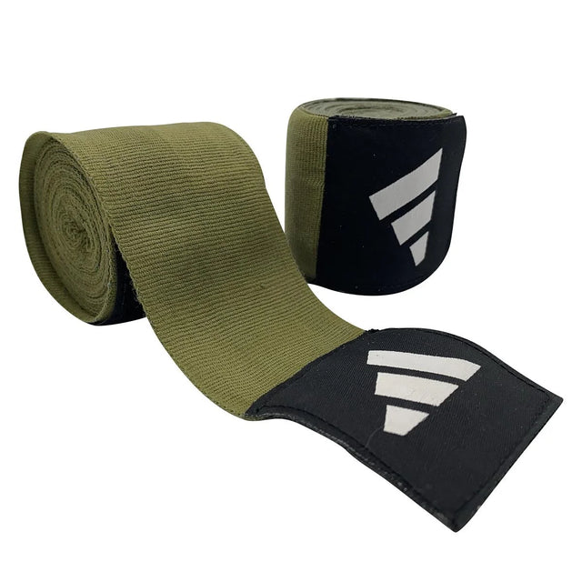 Bandaże bokserskie Adidas – Khaki Zielone