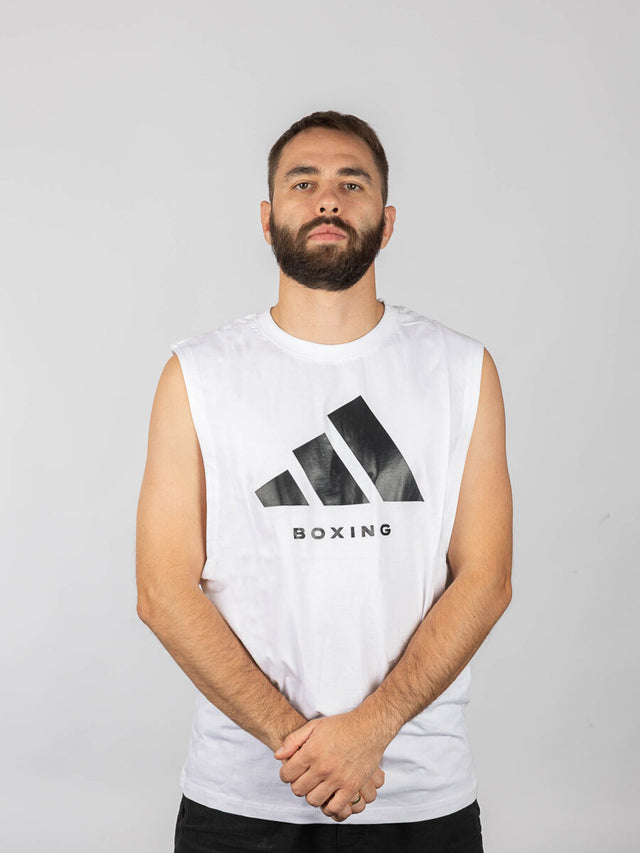 Adidas Tank Top Community Boxing – White