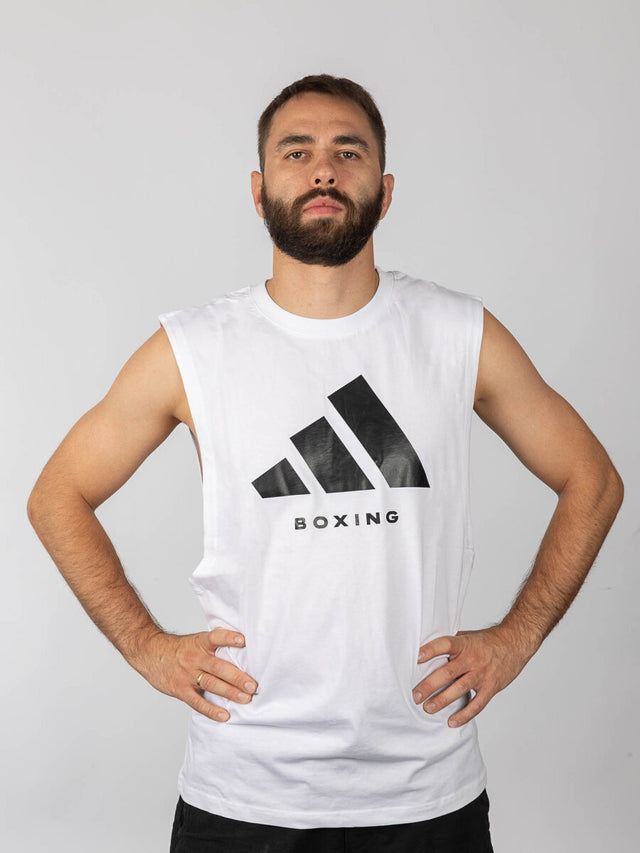 Adidas Tank Top Community Boxing – White