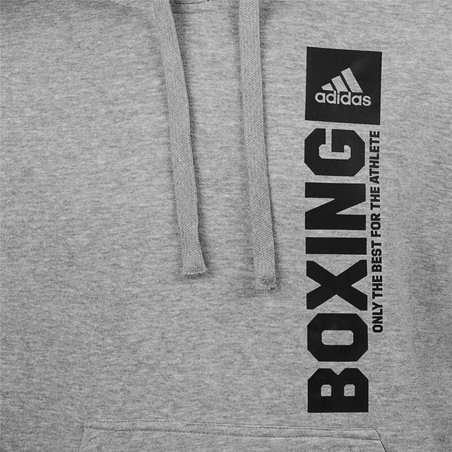 Bluza Adidas Community Vertical Boxing – Szara/Czarna