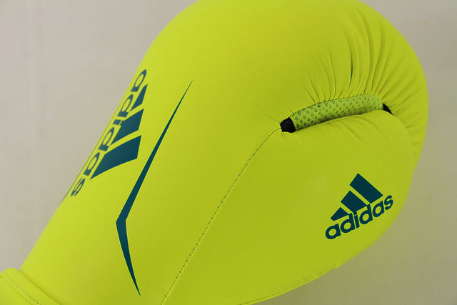 Rękawice bokserskie Adidas Speed 100 – Żółte/Niebieskie