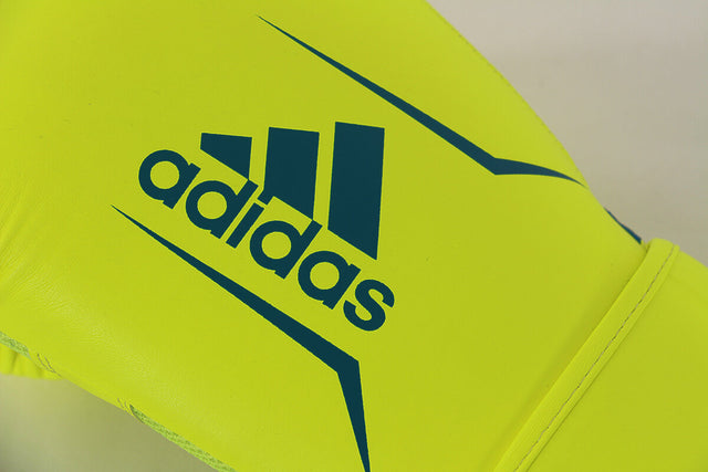 Rękawice bokserskie Adidas Speed 100 – Żółte/Niebieskie