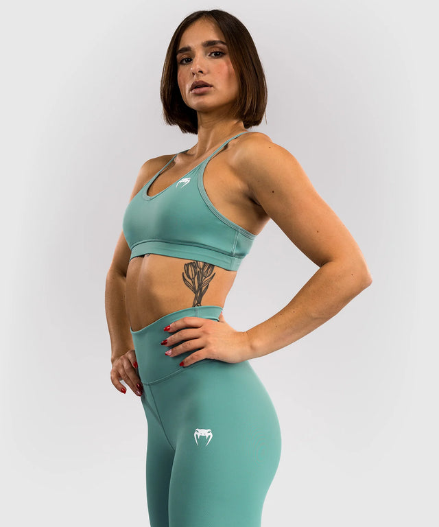 Biustonosz sportowy Venum Essential – Aqua Green