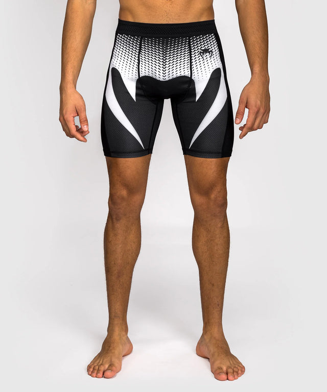 Pantalones de MMA Venum No Gi Vale Tudo – Negro/Blanco