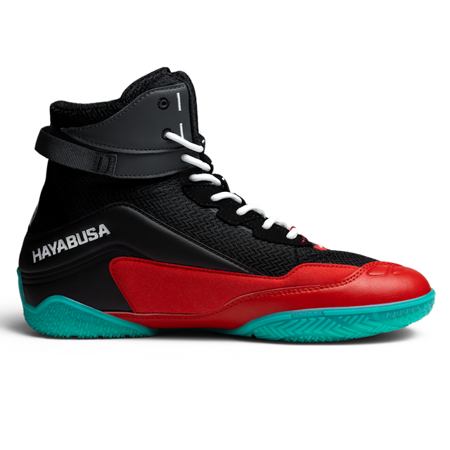 Hayabusa Boksschoenen Talon - Zwart/Rood/Blauw