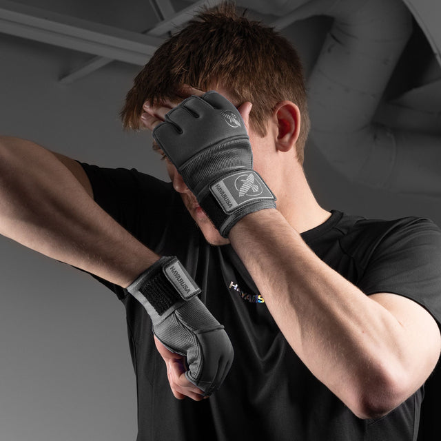 Bandaże bokserskie Hayabusa Deluxe Quick – Szare