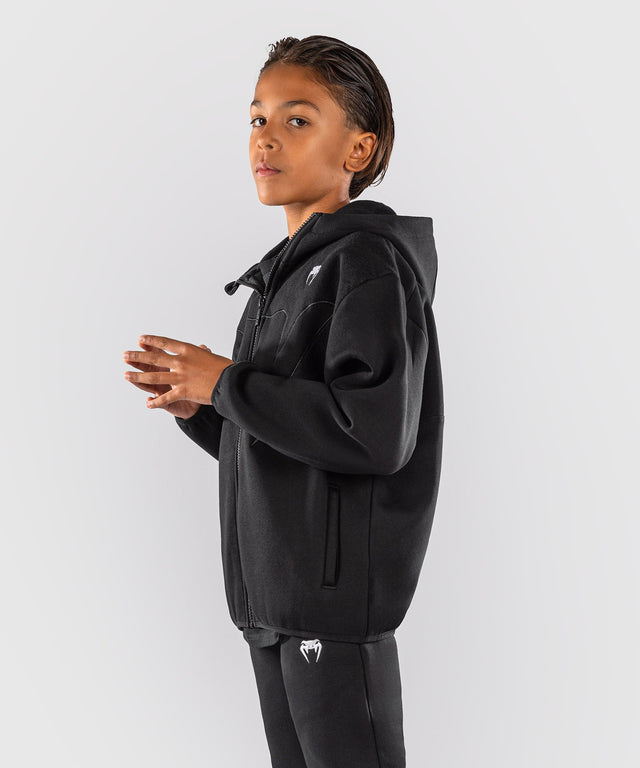 Kurtka treningowa Venum Attack Fleece & Weave Dziecięca – Czarna