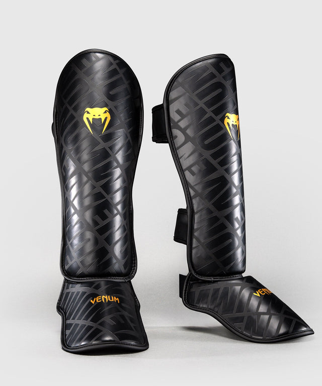 Venum Scheenbeschermers Contender 1.5 XT 3D - Zwart/Goud
